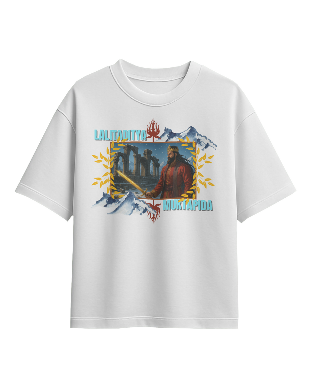 Lalitaditya Muktapida Oversized T shirt